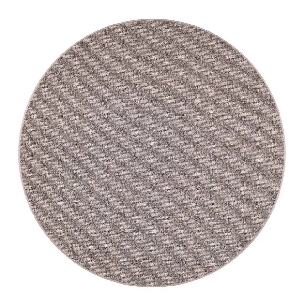 VM-Carpet Tweed, 39 harmaa, Ø 133 cm, kantti 5434