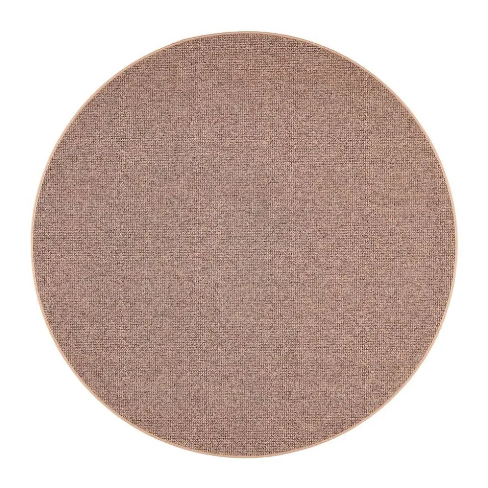 VM-Carpet Tweed, 42 vaaleanruskea, Ø 133 cm, kantti 5978