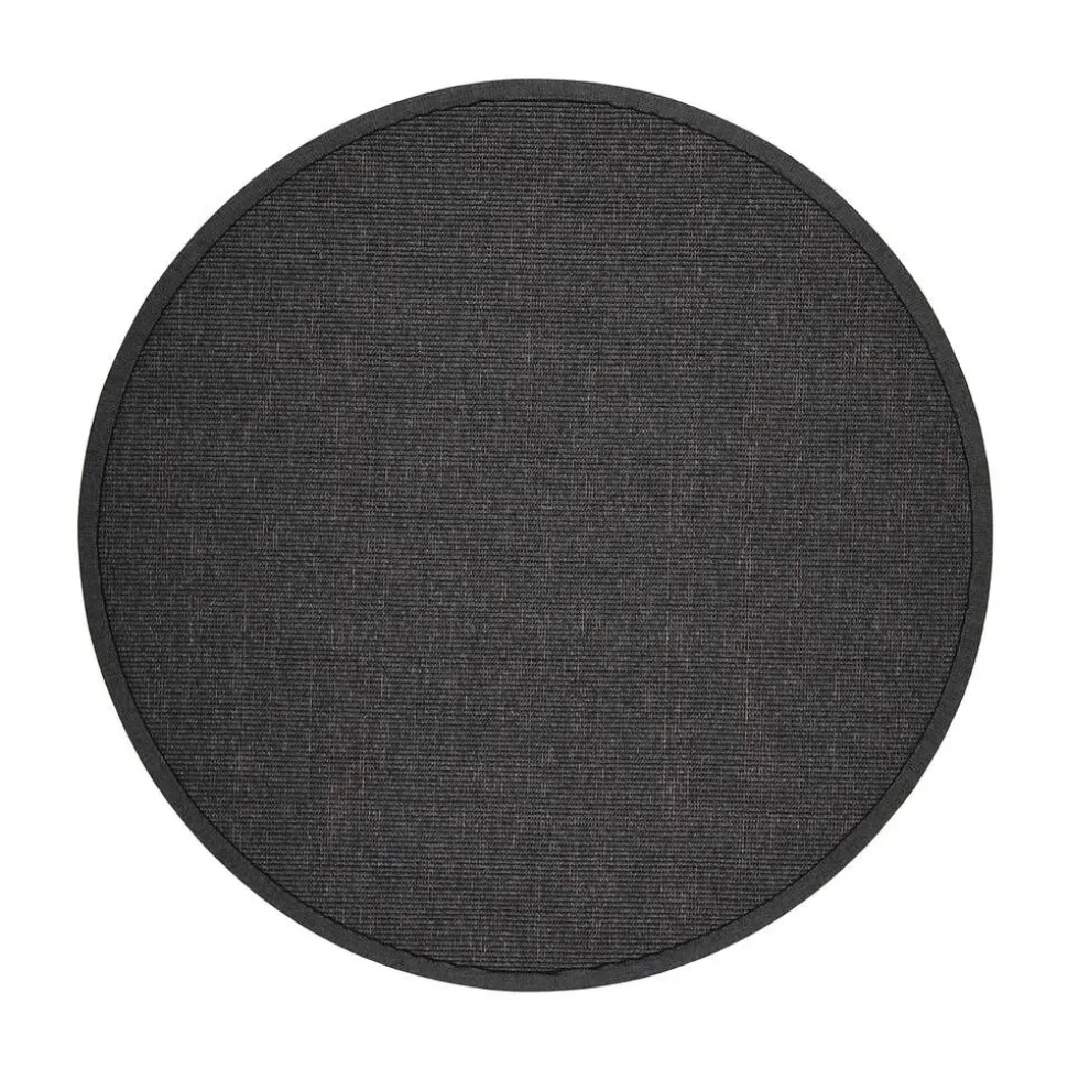 VM-Carpet Esmeralda 79 musta, Ø 133 cm, kantti 020 B