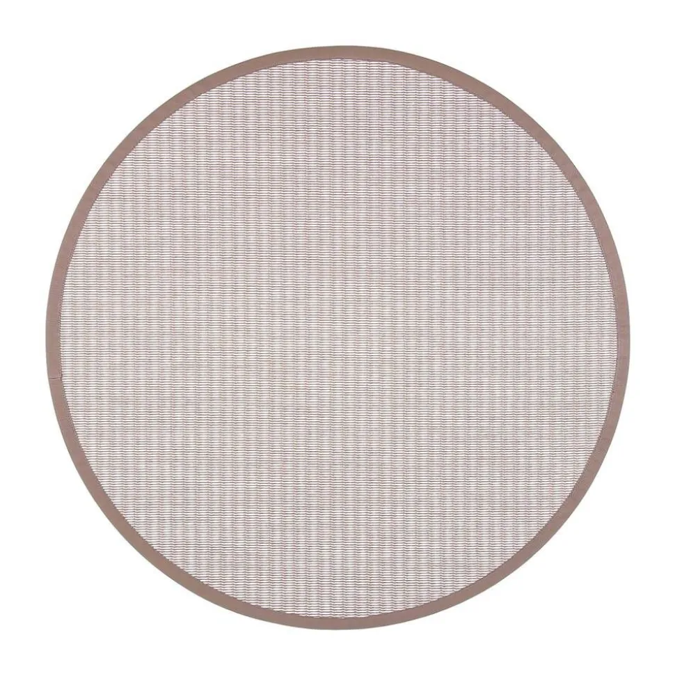 VM-Carpet Kelo beige/valkoinen 72/81 Ø 133 cm, kantti 32