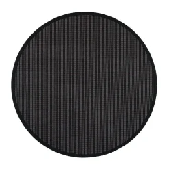 VM-Carpet Lyyra 70 musta, Ø 133  cm, kantti 17