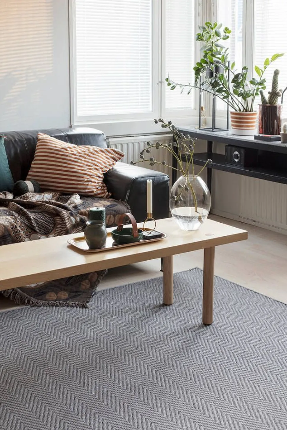 VM-Carpet matto Elsa 200x300 cm harmaa