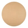 VM-Carpet matto Sisal Ø 160 cm beige-harmaa