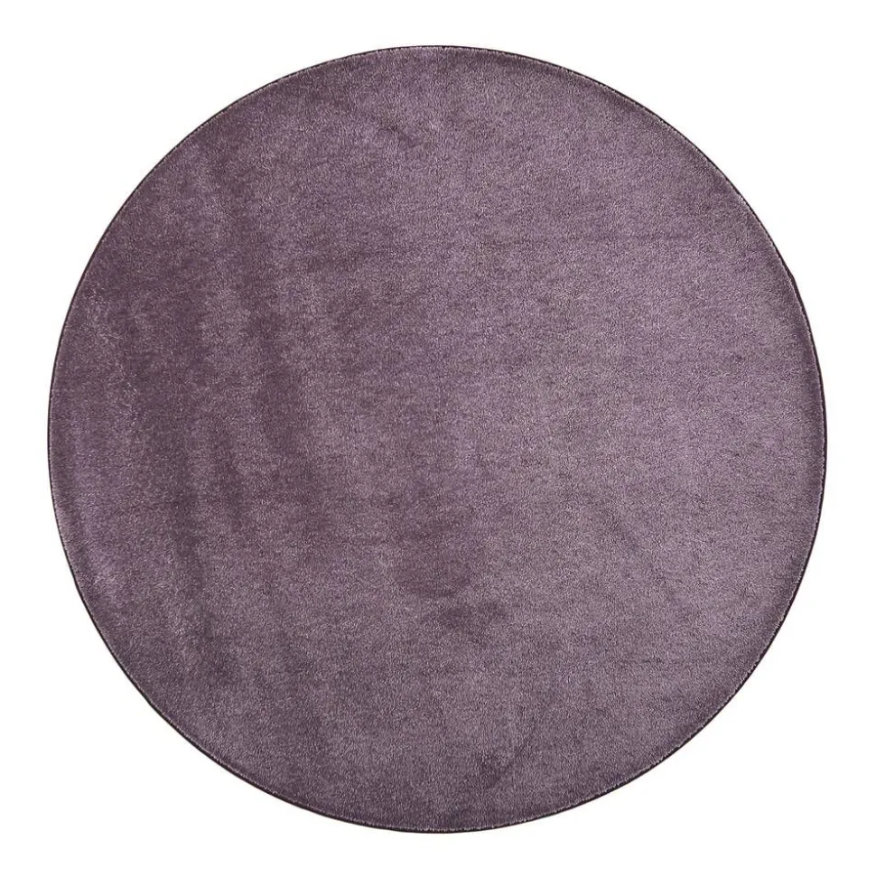 VM-Carpet Satine 001 lila, Ø 240 cm, kantti 5881