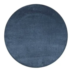 VM-Carpet Satine 791 sininen, Ø 200 cm, kantti 5447