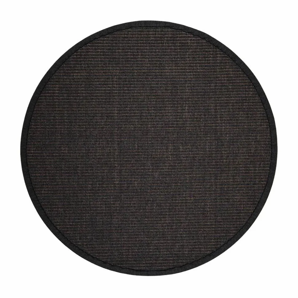 VM-Carpet Tunturi, VM-Carpet, 79 musta, Ø 133 cm, kantti 020 B