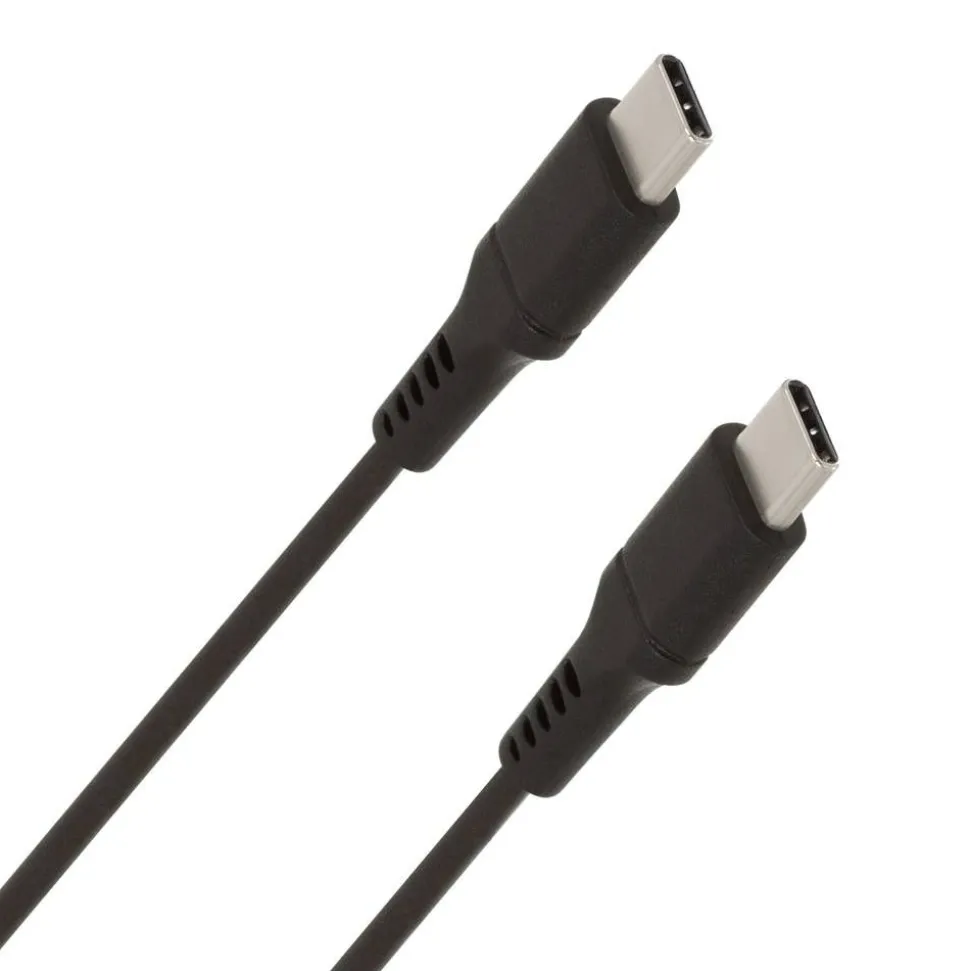 Wave lataava datakaapeli USB Type-C - USB Type-C2m musta