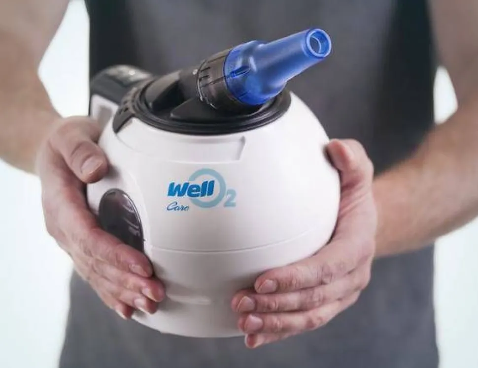 WellO2 hengitysharjoituslaite