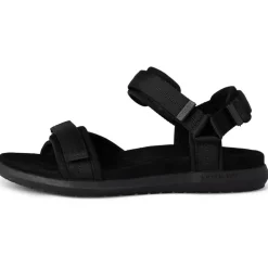 Woden sandaalit Line Lite Black