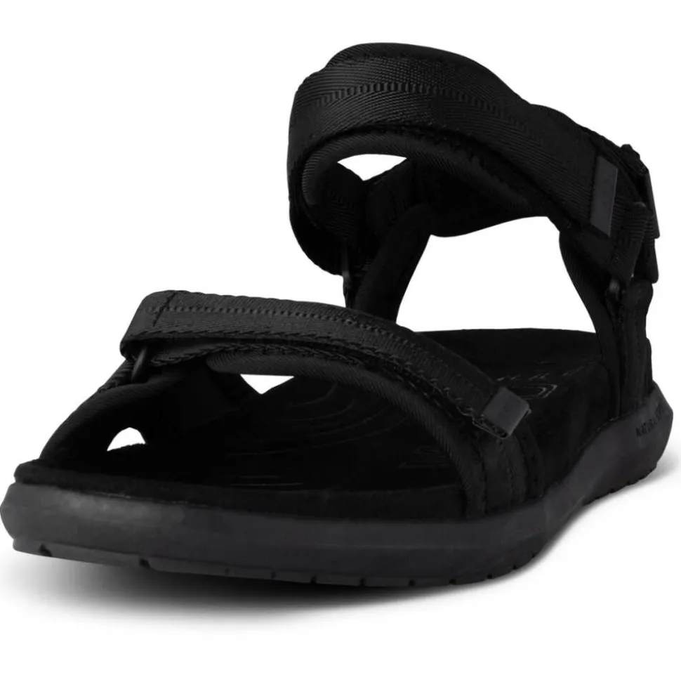 Woden sandaalit Line Lite Black