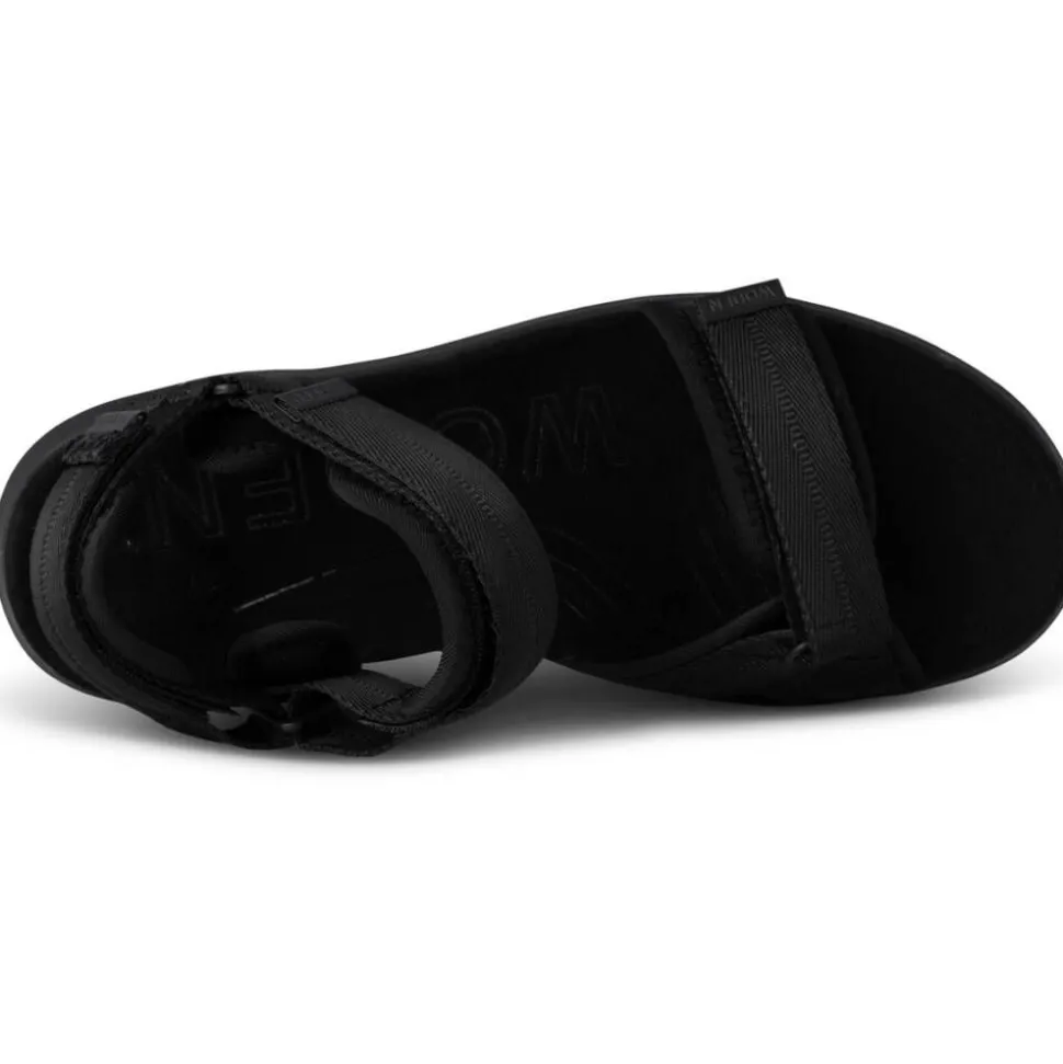 Woden sandaalit Line Lite Black