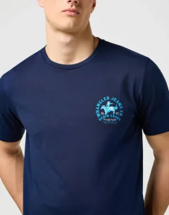 Wrangler t-paita 112371471 Small Graphic Tee Regular fit